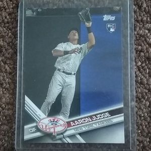 2017 Topps Aaron Judge rookie card